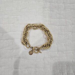 Susan Shaw Scrunched Chain Bracelet